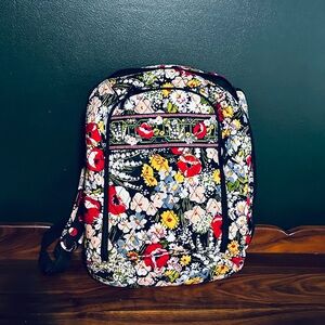 Vera Bradley Emma Poppy Fields XL Backpack